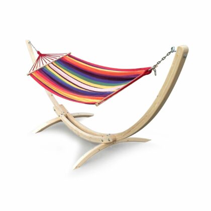 Raamiga võrkkiik LAZY (värviline)