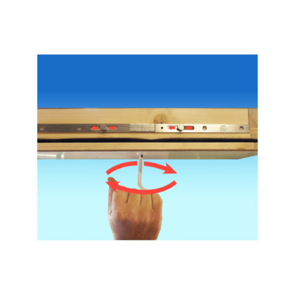 Puidust pööningutrepp NORDIC, 130 x 60 cm