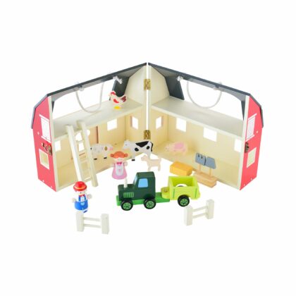 Puidust mängukomplekt Farm