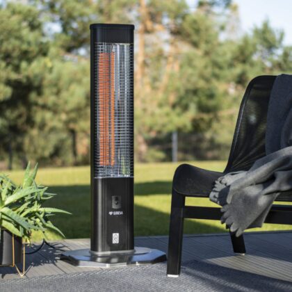 Infrapuna soojuskiirgur JUNO (must), 2000W