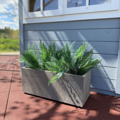 Lillepott veepaagiga, 59 cm, Kvarts