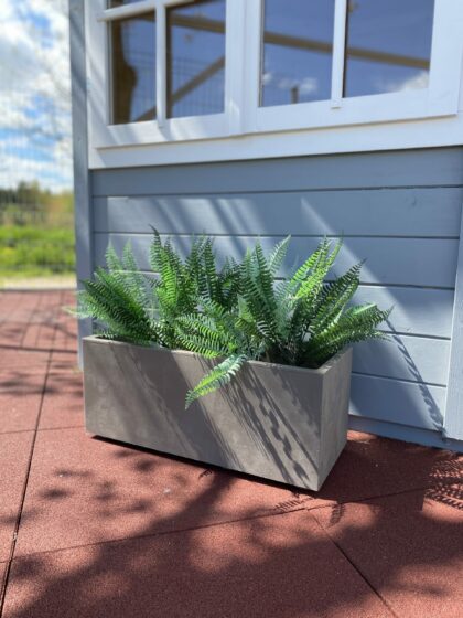 Lillepott veepaagiga, 59 cm, Kvarts