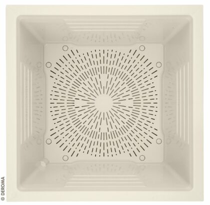 Lillepott veepaagiga, 59 cm, Blanco