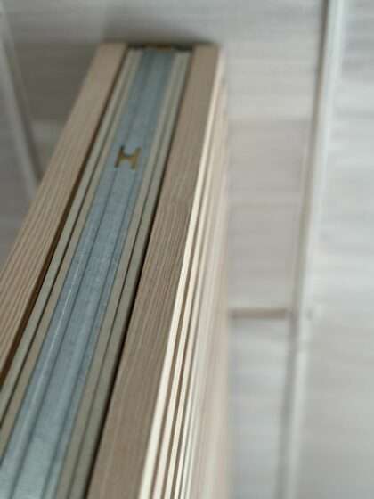 Seinapaneel, 275 x 17,2 cm, Ash