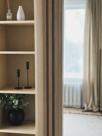 Seinapaneel, 275 x 17,2 cm, Ash