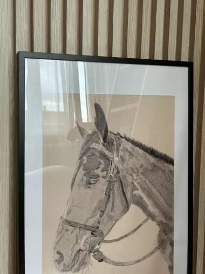 Seinapaneel, 275 x 17,2 cm, Ash