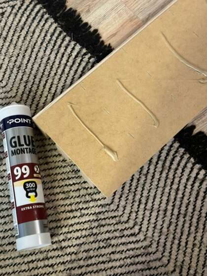 Seinapaneel, 275 x 17,2 cm, Ash