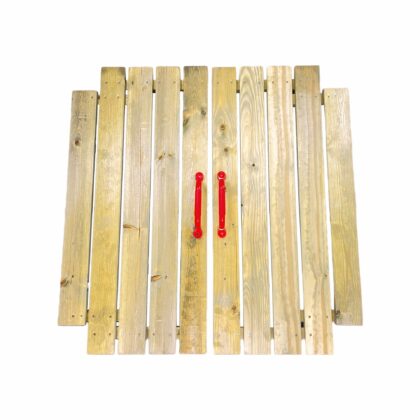 Liivakasti kaas torniga mänguväljakutele