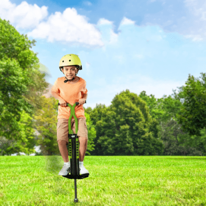 Hüppepulk Pogo Stick, roheline