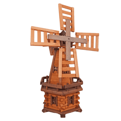 Puidust aiatuulik, tumepruun