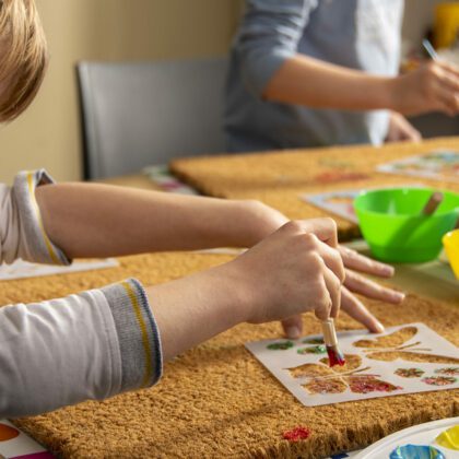 Uksematt joonistamiseks, Liblikad, 60x40 cm