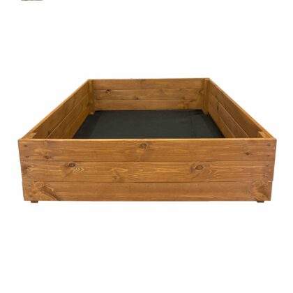 Puidust peenrakast 100 x 75 x 20 cm, pruun