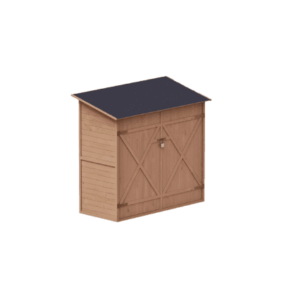 Puidust kuur SADE, 1,05 m2, pruuni immutusega