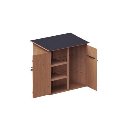 Puidust kuur SADE, 1,05 m2, pruuni immutusega