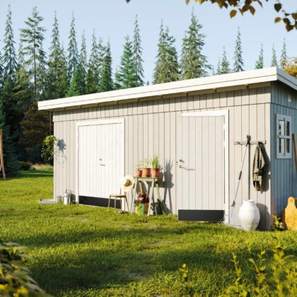 Puidust kuur KALLE, 16,9 m2