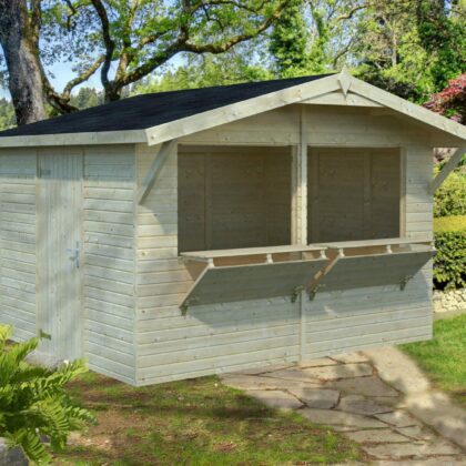 Puidust kuur STELLA, 8,2 m2