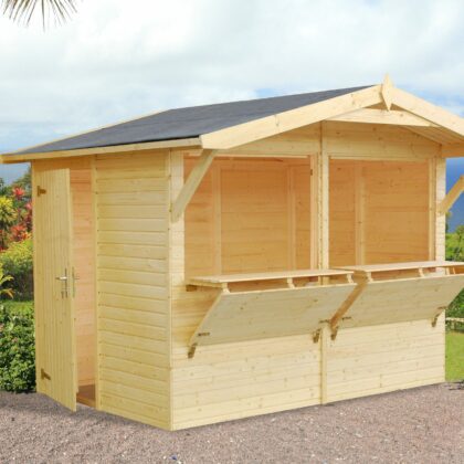 Puidust kuur STELLA, 5,0 m2