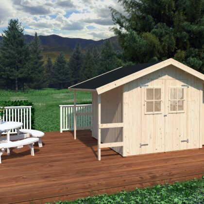 Puidust kuur MARCUS, 6,5 m2