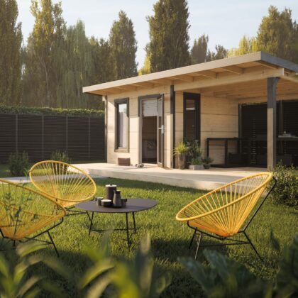 Puidust suvemaja GRACE, 8,1 + 8,1 m2