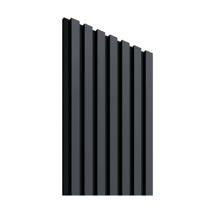 Akustiline seinapaneel, 265 x 30 cm, Black
