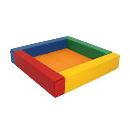 Pehme pallimere bassein 130 x 130 cm, värviline