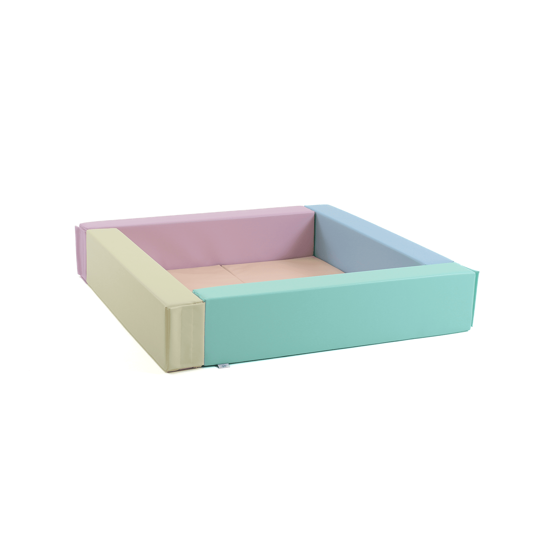 Pehme pallimere bassein 130 x 130 cm, pastelne Pehme pallimere bassein 130 x 130 cm, pastelne