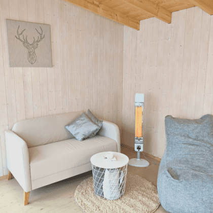 Infrapuna soojuskiirgur ALPHA – WiFi (valge), 2500W