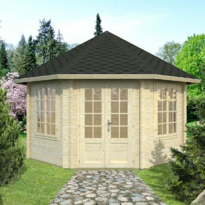 Puidust paviljon HANNA, 14,1 m2