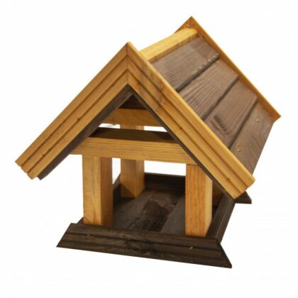 Puidust linnusöögimaja, Varblane (pruun)