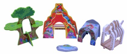 Puidust mängulaud, Teemapark