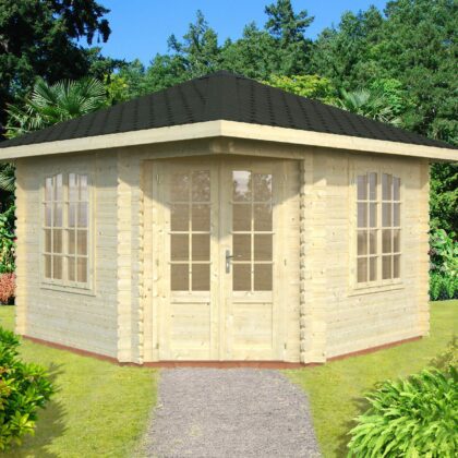 Puidust paviljon MELANIE, 9,9 m2