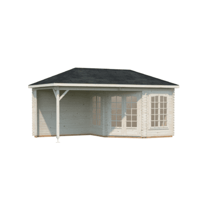 Puidust paviljon MELANIE, 7 + 8,1 m2