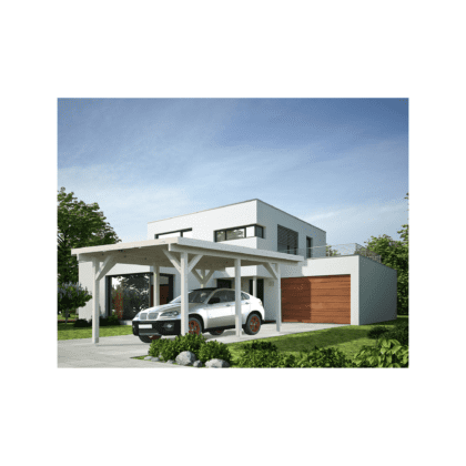 Puidust autovarjualune KARL, 11,7 m2