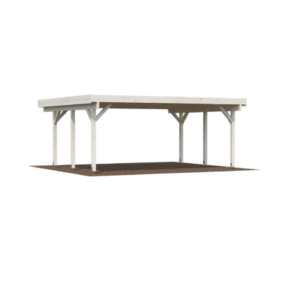 Puidust autovarjualune KARL, 20,6 m2