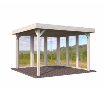 Puidust paviljon LUCY, 12,2 m2