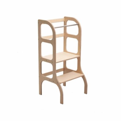 Laste puidust torntool, naturaalne