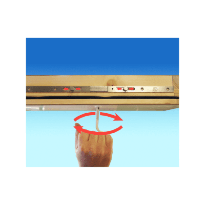 Puidust pööningutrepp NORDIC, 90 x 80 cm