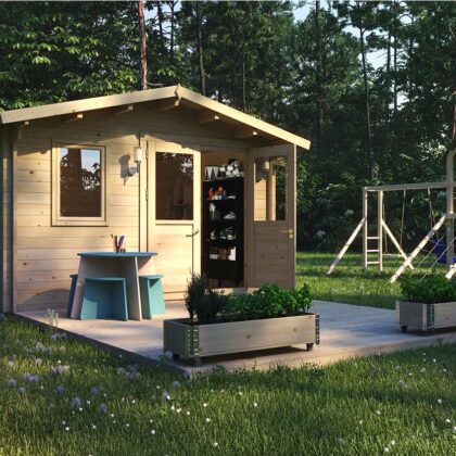 Puidust aiamaja GIANNA, 13,8 m2