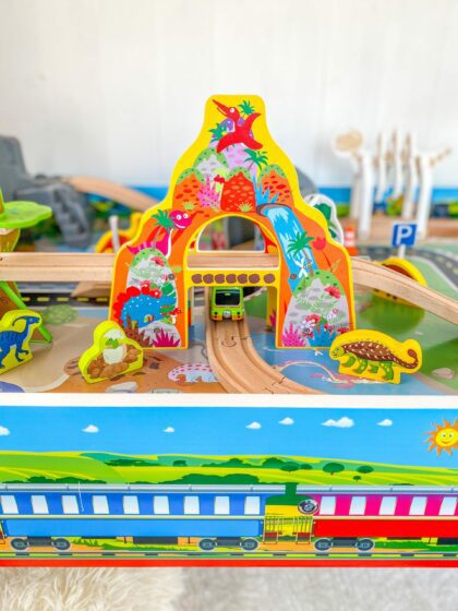 Puidust mängulaud, Teemapark