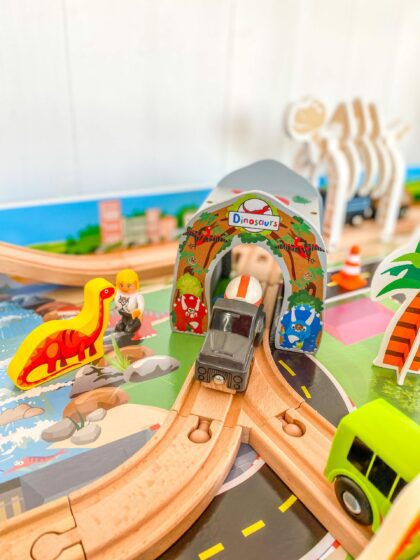 Puidust mängulaud, Teemapark