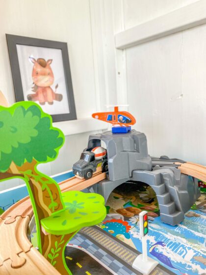 Puidust mängulaud, Teemapark