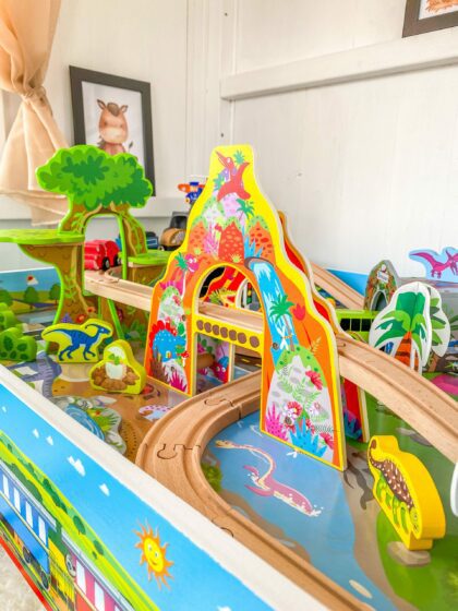 Puidust mängulaud, Teemapark