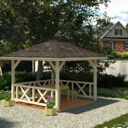 Puidust paviljon BETTY, 9 m2