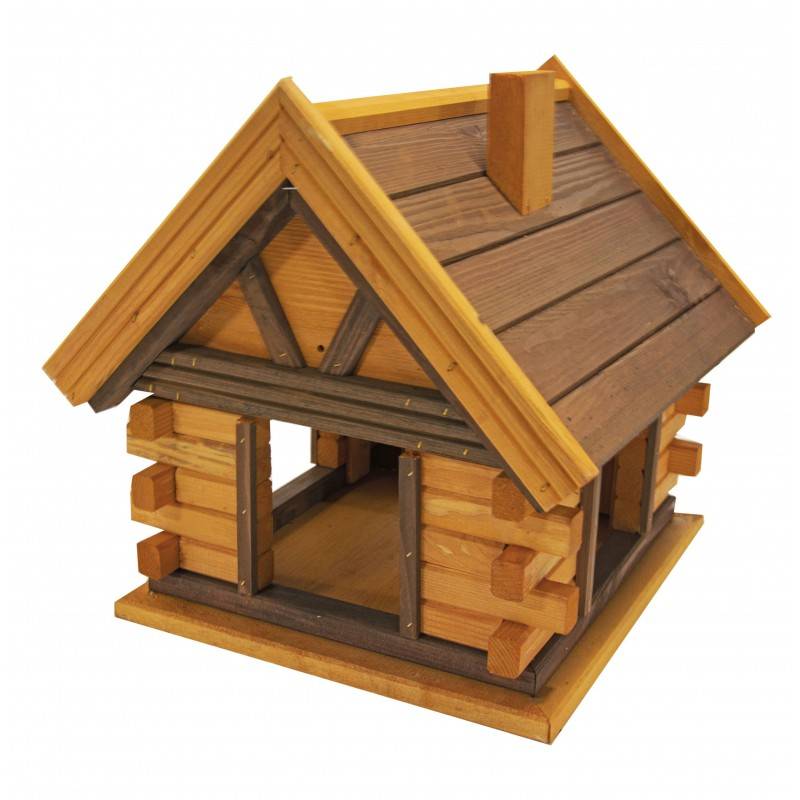 Puidust linnusöögimaja, Vint (pruun) Puidust linnusöögimaja, Vint (pruun)