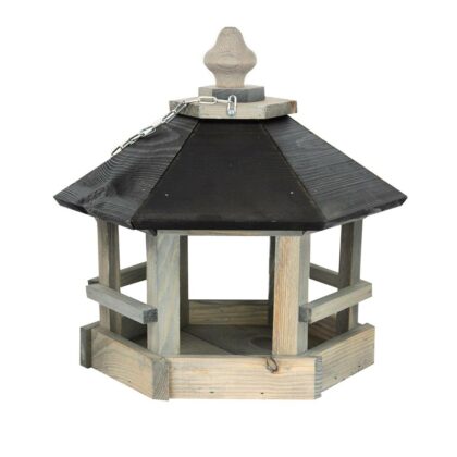 Puidust linnusöögimaja, Musträstas