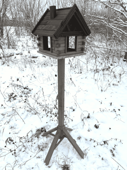 Puidust linnusöögimaja, Vint (hall)