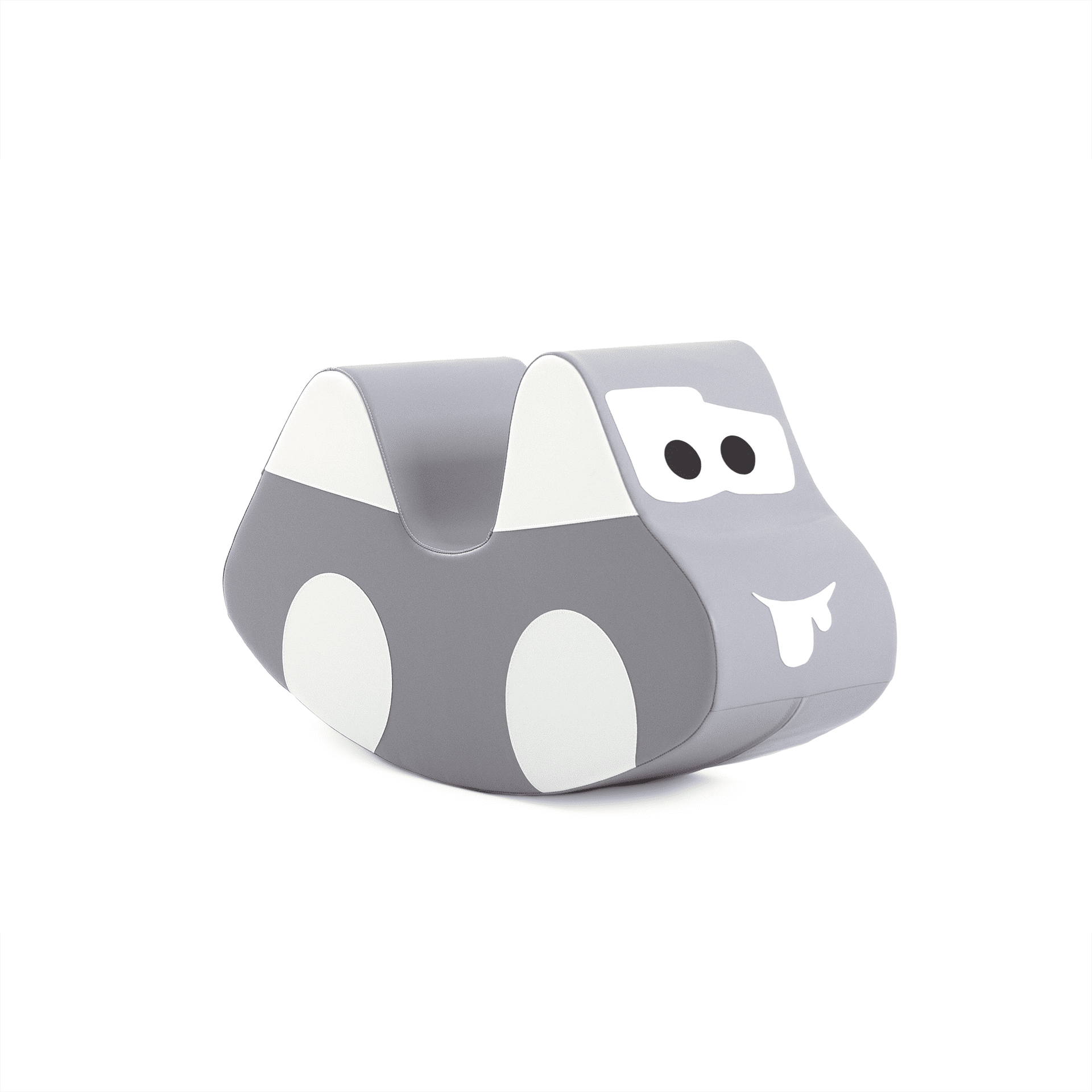 Pehme kiikuv mänguklots AUTO, hall Pehme kiikuv mänguklots AUTO, hall