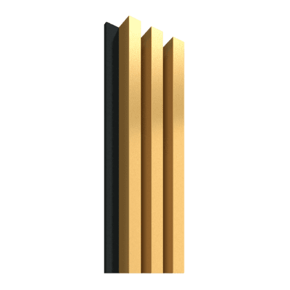 Akustiline seinapaneel, 265 x 17,2 cm, Gold