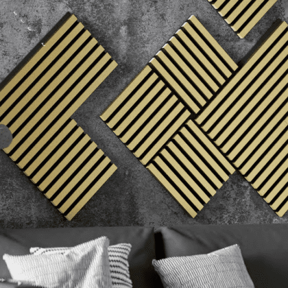 Akustiline seinapaneel, 30x30x2 cm, Oak