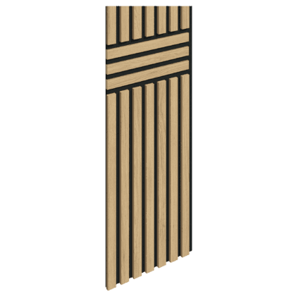 Akustiline seinapaneel, 265 x 30 cm, Oak
